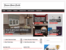 Tablet Screenshot of dreamhomeguide.in